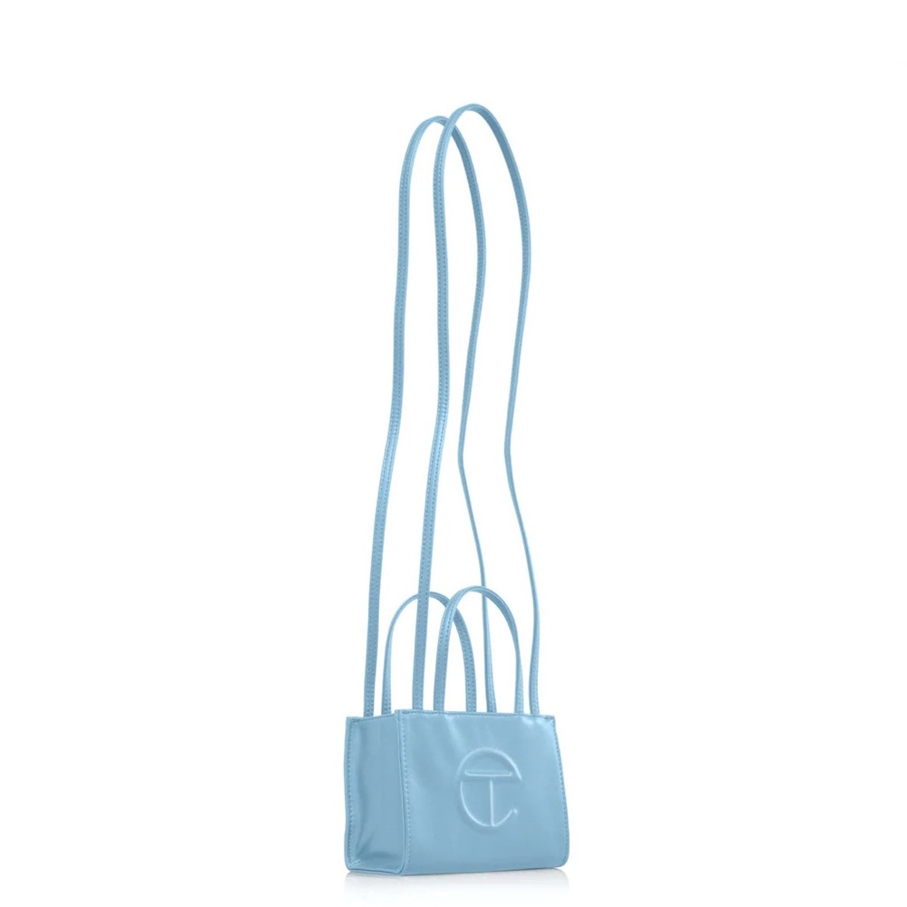 Telfar Small Pool Blue Shopping Bag
